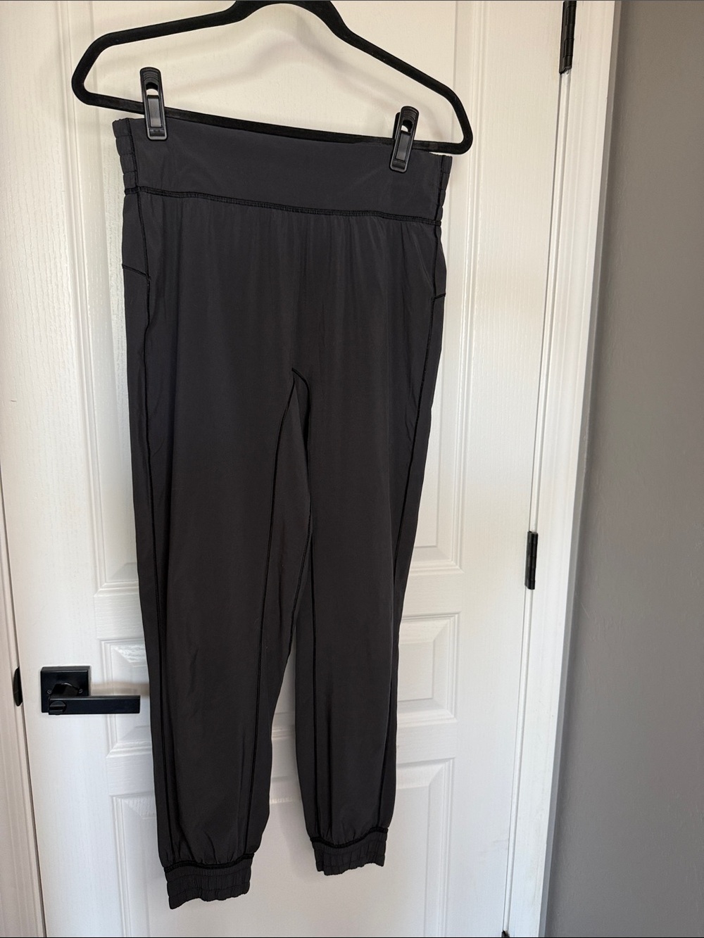 lululemon athletica Charcoal Black Track Joggers